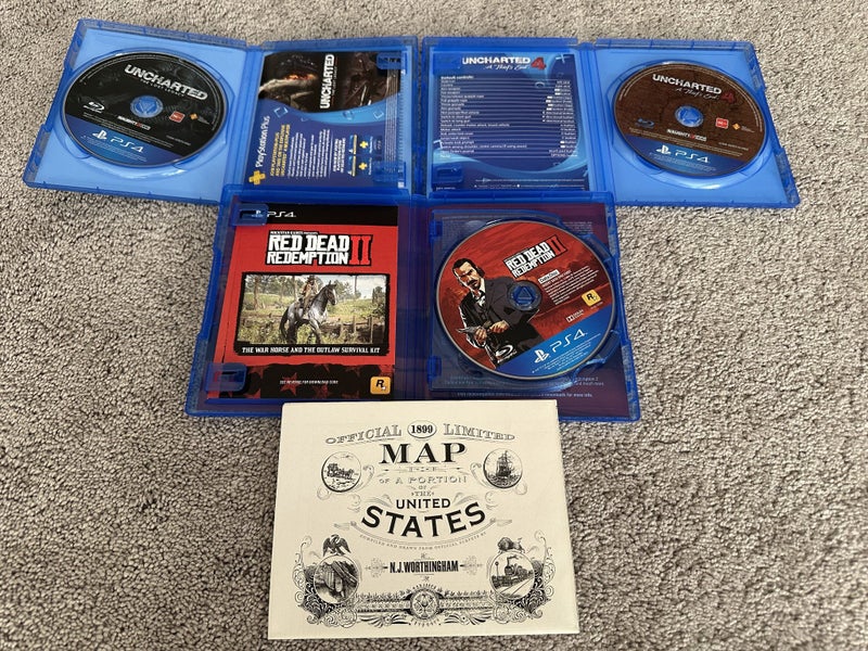 PS4 Games Bundle – Red Dead Redemption 2 + Uncharted Series Carousel 2