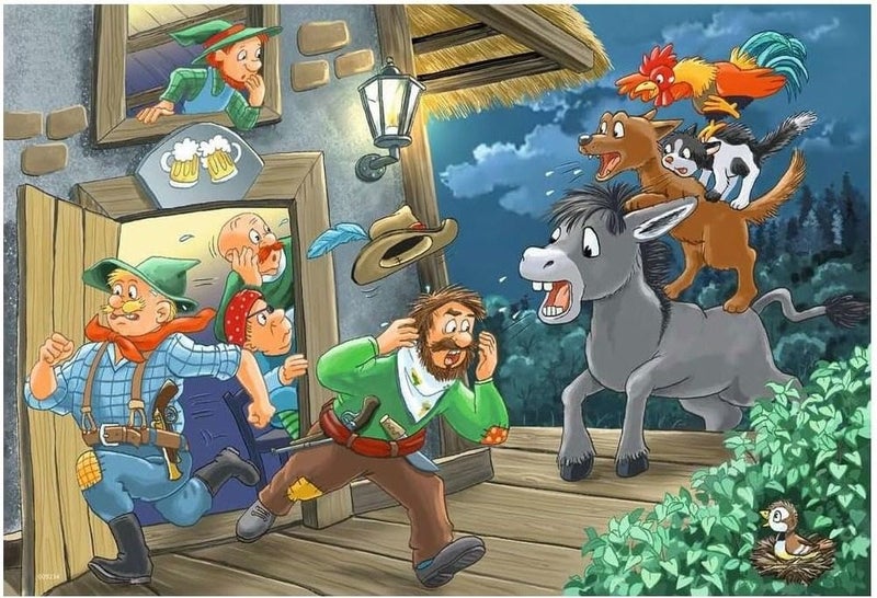 Ravensburger Puzzle 2x24pc - Fairytales Carousel 2