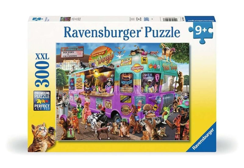 Ravensburger Puzzle 300pc XXL - Hot Diggity Dogs Carousel 1