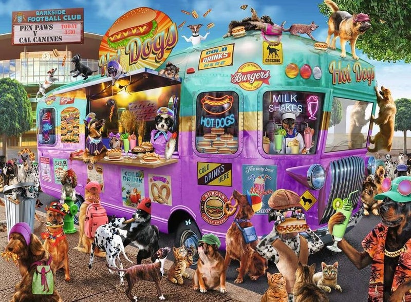 Ravensburger Puzzle 300pc XXL - Hot Diggity Dogs Carousel 2