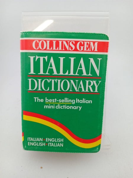 Collins Gem Italian Dictionary: Italian-English English-Italian by Harpercollins Carousel 1