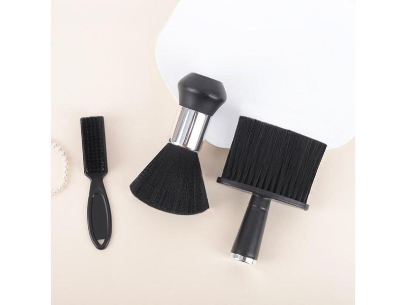 Soft Neck Face Duster Brushes For Barber Salon Styling Carousel 2