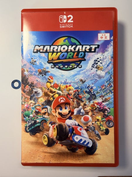 Mario Kart World game cartridge Nintendo Switch 2 game Carousel 1