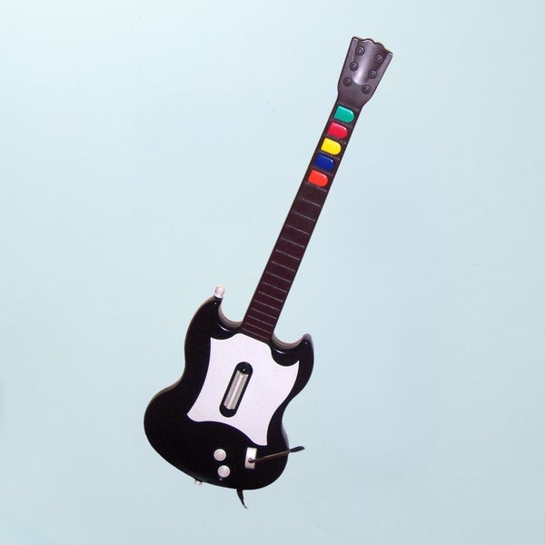 Guitar Hero SG Black Controller - PlayStation 2 (Wired) Carousel 1