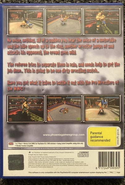 World Wrestling Championship ps2 game Carousel 3