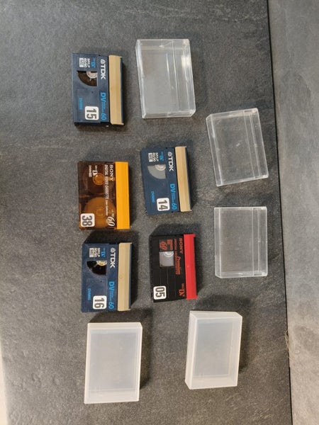 X5 60 minute mini DV tapes Carousel 1