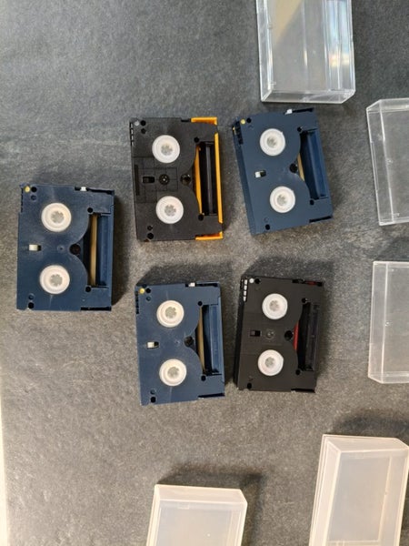 X5 60 minute mini DV tapes Carousel 3