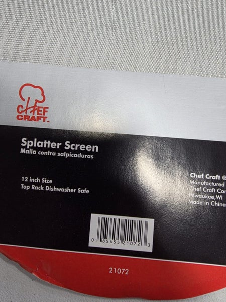 300mm Splatter Screen Carousel 1