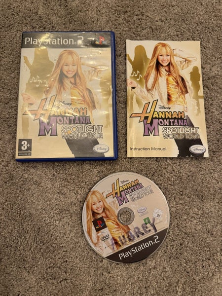 Hannah Montana Spotlight world tour PS2 CIB Carousel 1