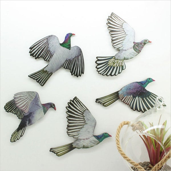 Kereru Bird Wall Set Carousel 1