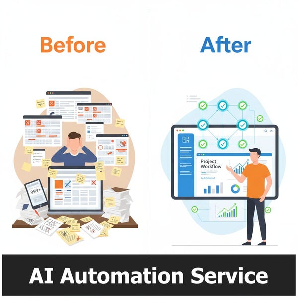 Custom AI Automation & Workflow Solutions Carousel 1