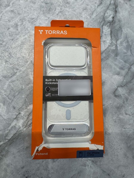 Torras iPhone 17 Pro (6.3") 2025 Pstand Case - Clear Full Camera Control Button Carousel 4