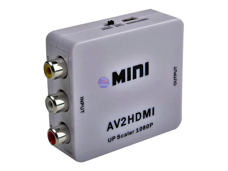 Mini RCA AV to HDMI Converter Adapter PlayStation 2 PS2 1080P HDTV Carousel 2