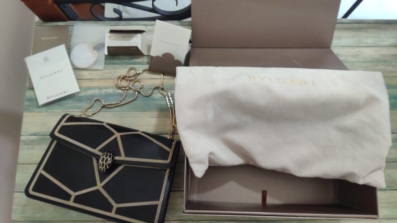 Genuine BVLGARI Serpenti Limited Edition Shoulder Bag – Full Set – As New