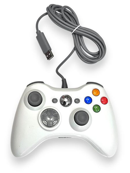 XBox 360 Wired Controller (WHITE - NEW) *IN STOCK NOW* Carousel 1
