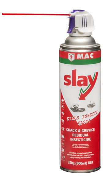 MAC Slay Crack & Crevice Residual Insecticide 500ml (Each) Carousel 1