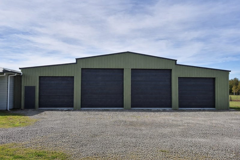 American Barn Kitset Pole Shed 11.5m x 9.5m Carousel 10