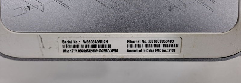 Apple iMac "Core Duo" 1.83 17" (2006) Carousel 8