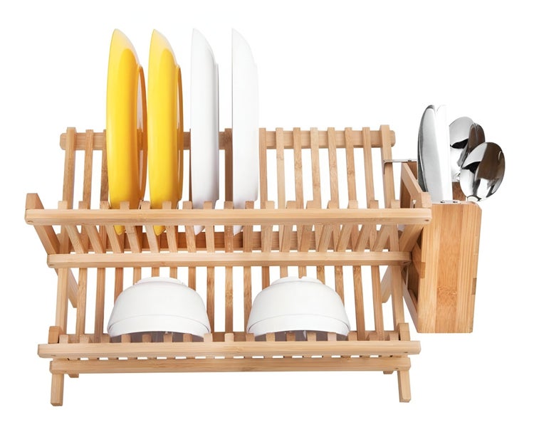 Bamboo Dish Rack - (NZ Clearance) Carousel 1
