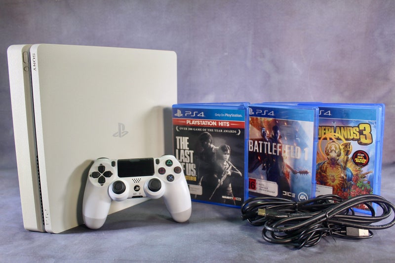 PLAYSTATION 4 SLIM PS4 LIMITED EDITION CONSOLE "AFTERPAY" AS NEW "BIG SALE" $299 Carousel 1