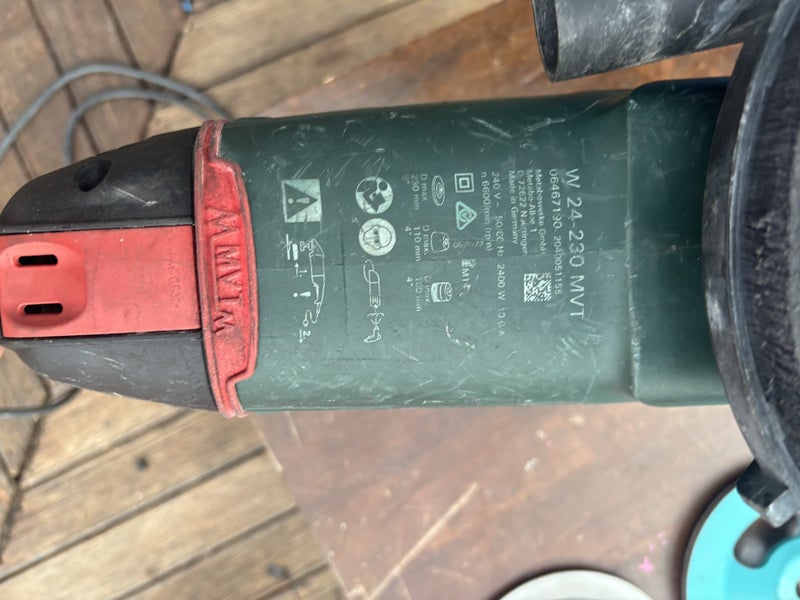 Metabo concrete floor grinder Carousel 4