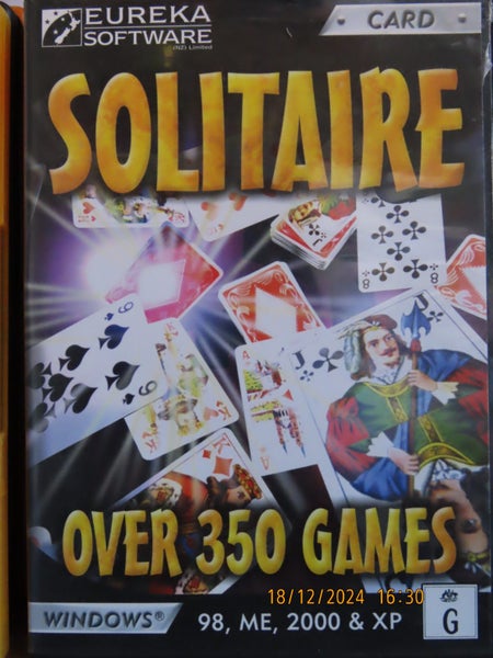 Eureka Solitaire PC Cards over 350 games Carousel 1