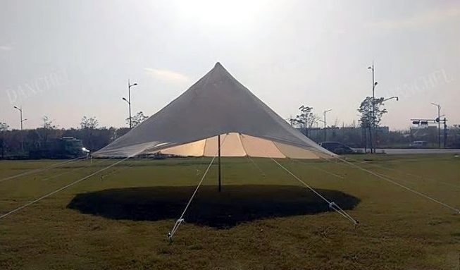 6m Bell Tent with ALL WEATHER FLY - Heavy Duty Oxford Canvas **1-YR WARRANTY** Carousel 11
