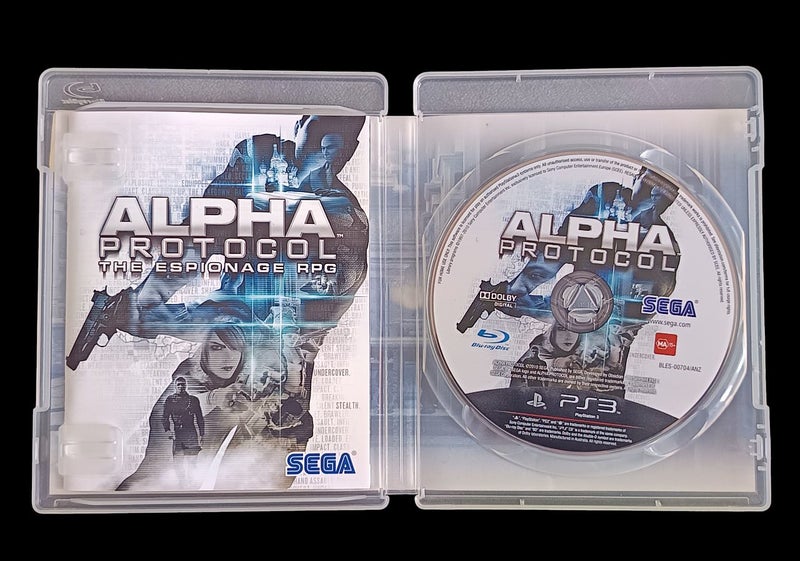 Alpha Protocol The Espionage RPG PS3 * Mint* complete Carousel 2
