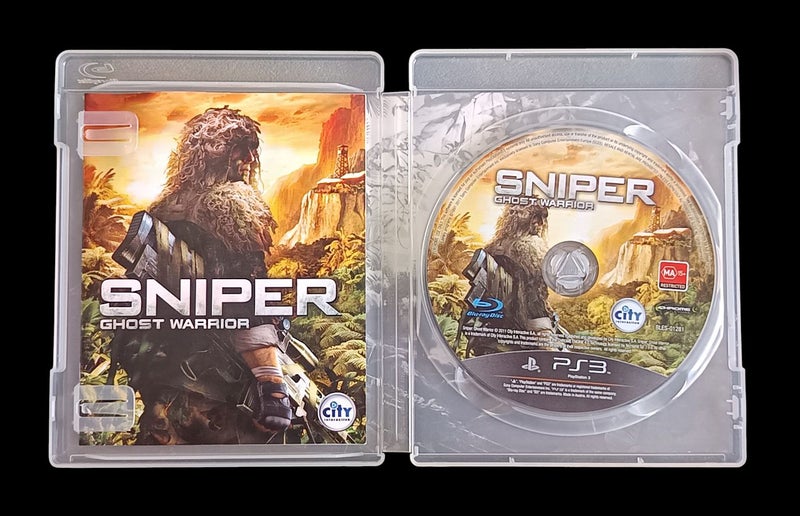 Sniper Ghost Warrior PS3 * Mint * Complete Carousel 2