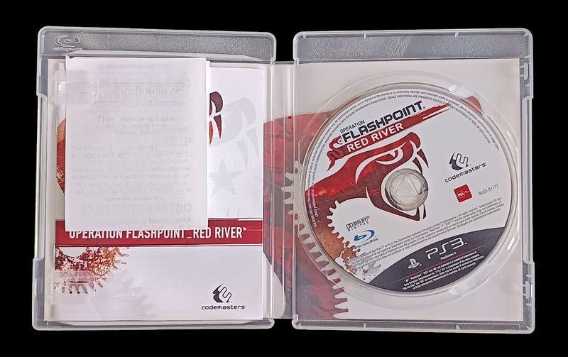 Operation FlashPoint Red River PS3 * Mint * complete Carousel 2