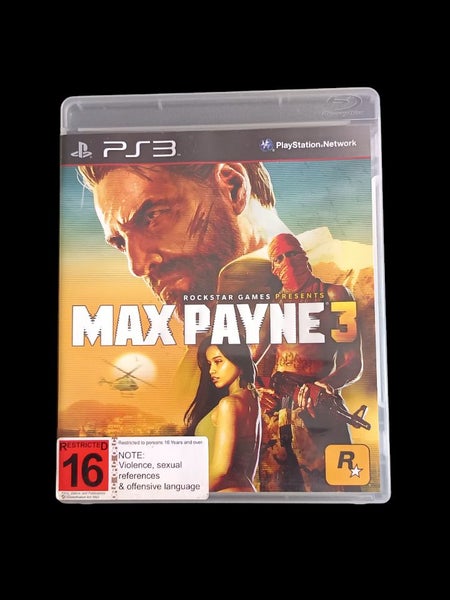 RockStar Games Max Payne 3 PS3 *Mint *Complete Carousel 1