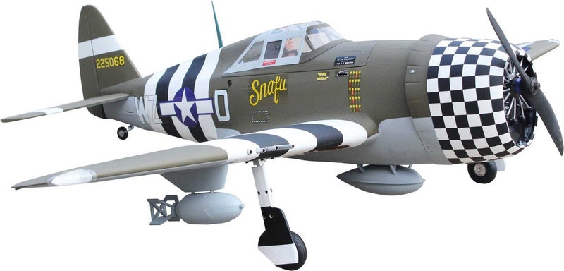 Seagull Models ( SG-Models ) P-47G Thunderbolt "Snafu 63" 20cc with electric ... Carousel 1