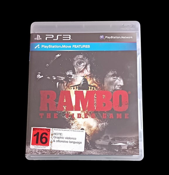 Rambo The Video Game PS3 *Mint * Complete Carousel 1