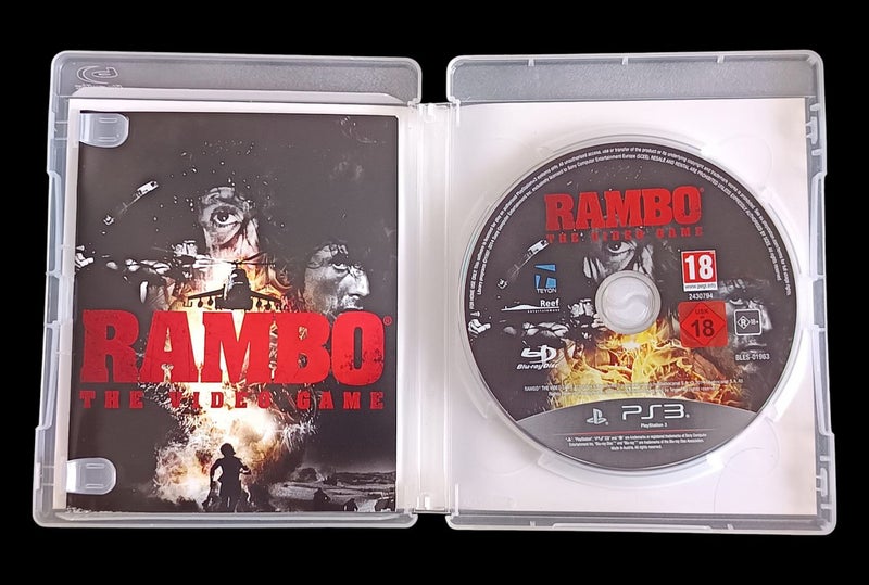 Rambo The Video Game PS3 *Mint * Complete Carousel 2
