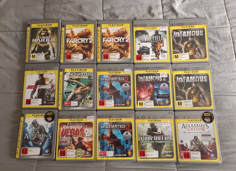 41 X PS3 Games Bulk lot Carousel 1