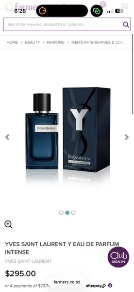 Yves Saint Laurent Y For Men Intense Eau De Parfum 100ml YSL - NEW sealed in box Carousel 2
