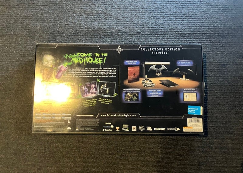 Batman Arkham Asylum Collector's Edition PC Carousel 2