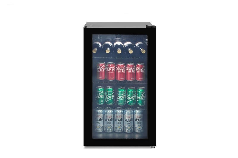 Kogan 93L Glass Door Bar Fridge Carousel 1