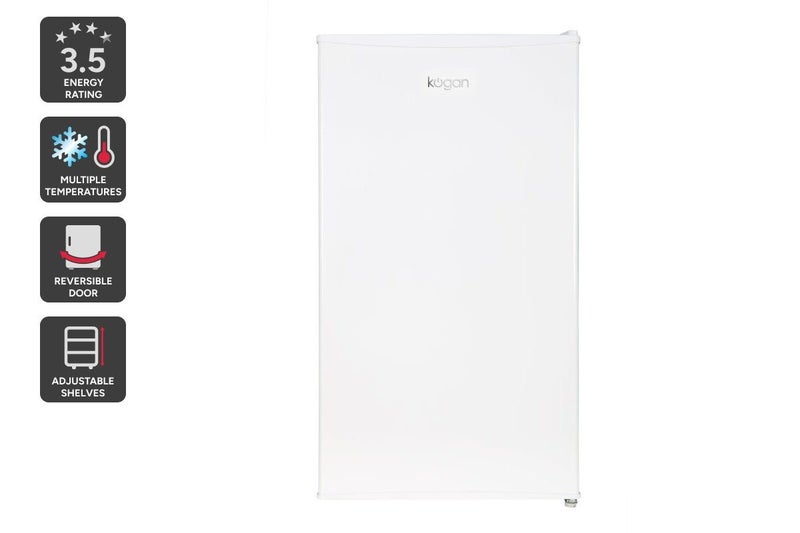 Kogan 93L Bar Fridge (White) Carousel 2