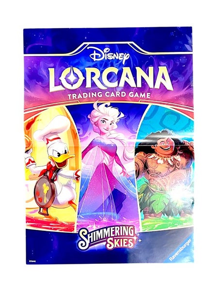 Disney Lorcana TCG Shimmering Skies POSTER (LARGE) Carousel 1
