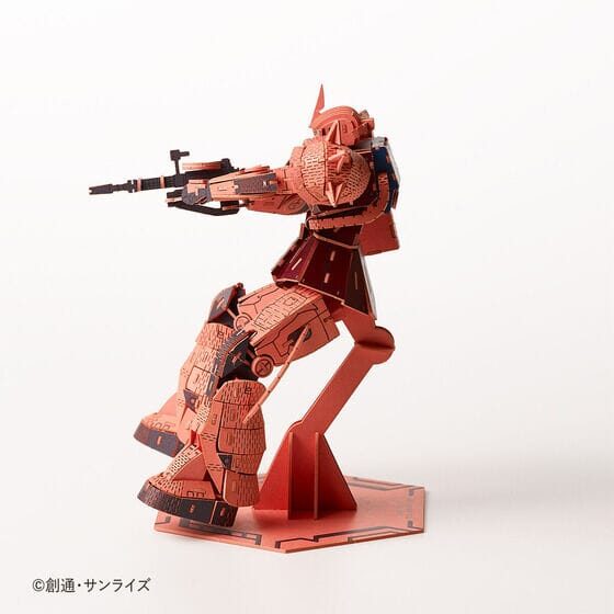 [si-gu-mi PRO] GUNDAM MS-06S ZAKU-II Paper Puzzle Carousel 5