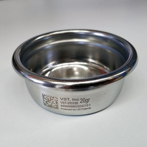 VST Precision Filter Baskets 58mm Group 20g Ridged Carousel 1