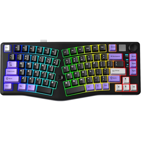 LEOBOG A75 75% Alice Layout Tri-mode Mechanical Keyboard with Joystick - Black Carousel 2