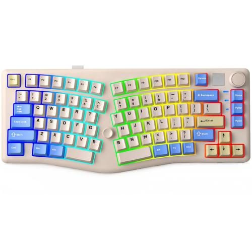 LEOBOG A75 75% Alice Layout Tri-mode Mechanical Keyboard with Joystick - Pepper Carousel 1