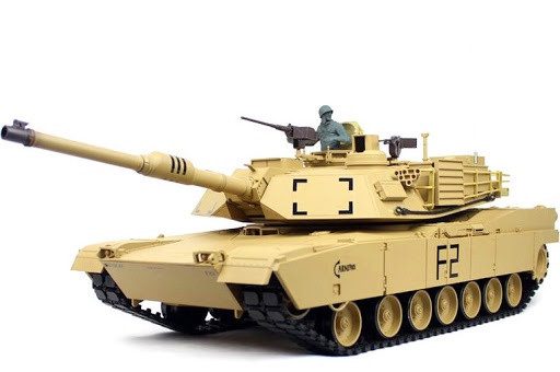 Heng Long 3918-1-S 1/16 U.S. M1A2 Abrams RC Battle Tank (With Metal Gearbox) ... Carousel 1