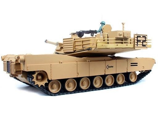 Heng Long 3918-1-S 1/16 U.S. M1A2 Abrams RC Battle Tank (With Metal Gearbox) ... Carousel 2