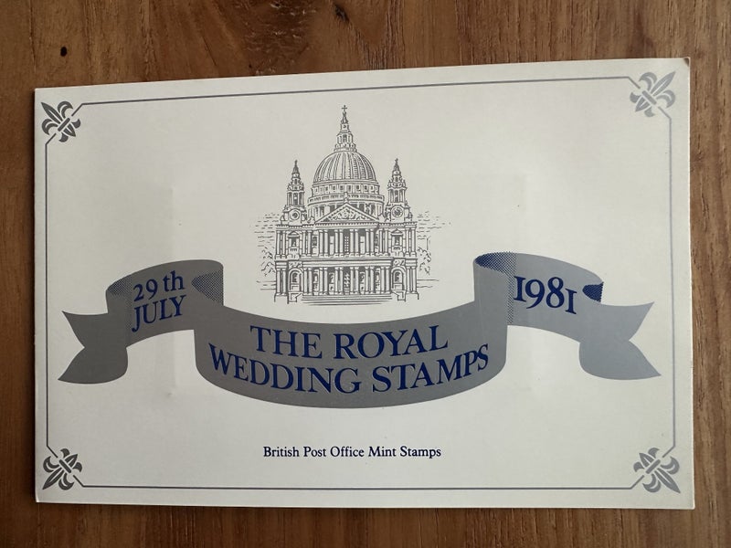 1981 Royal Wedding Stamps - Mint Presentation Pack - Charles & Diana Carousel 2