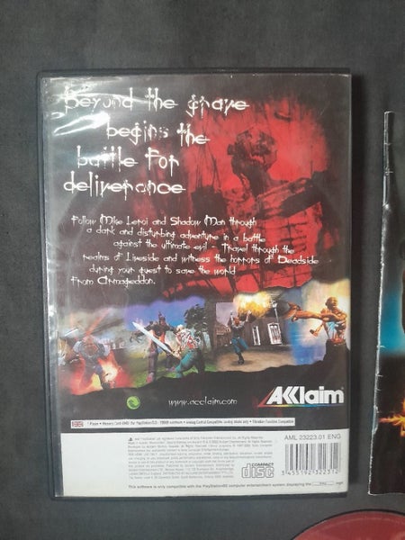 Shadow Man 2 The 2nd Coming Playstation 2 Carousel 2