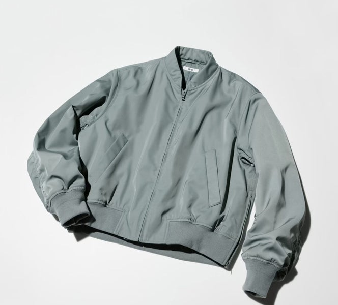Uniqlo Women Bomber Jacket green XL Carousel 2