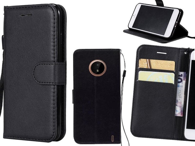 Nokia C20 Case Fine Leather Wallet Case Carousel 1